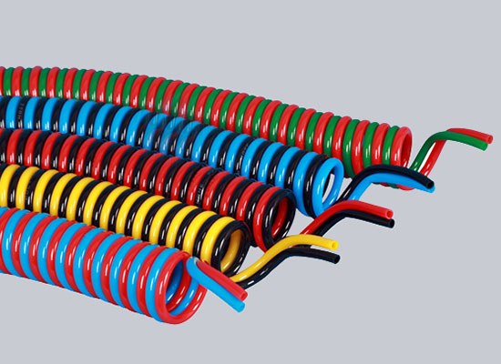 PUMC Multi-Row Polyurethane Coiled Hose