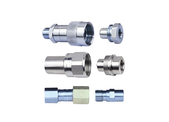 KZE-B Thread Locking Hydraulic Quick Coupling